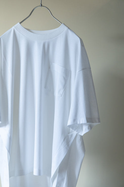 【Licht Bestreben】"Superior Pima Cotton Original Rib Neck T-shirt"
